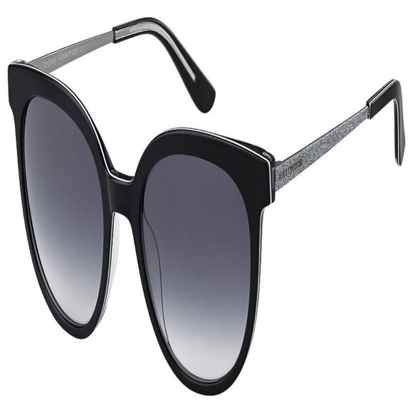 Juicy Couture Oval Women Black Acetate Frame